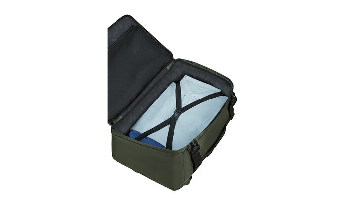 Gekruiste inpakriemen