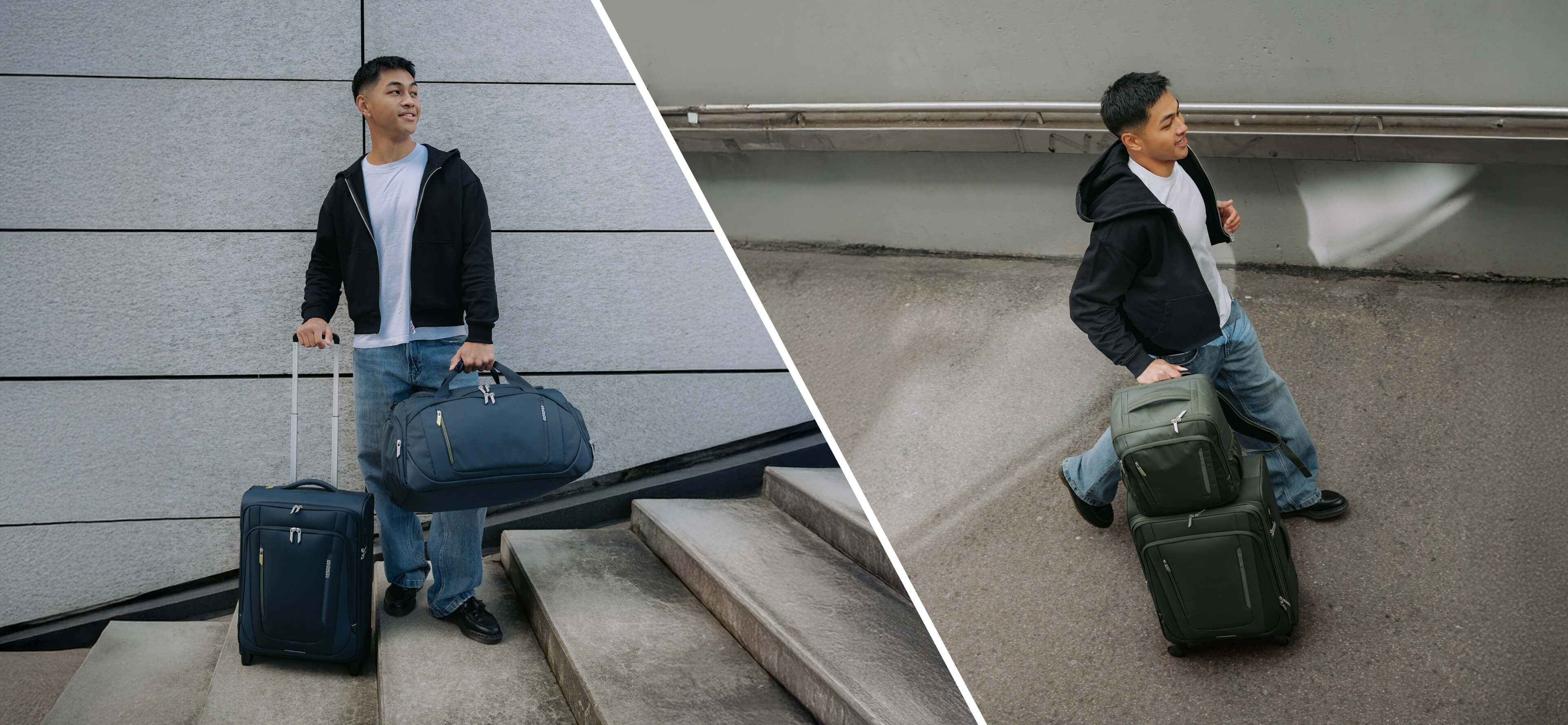 Urban stijl, gemaakt voor elke reis