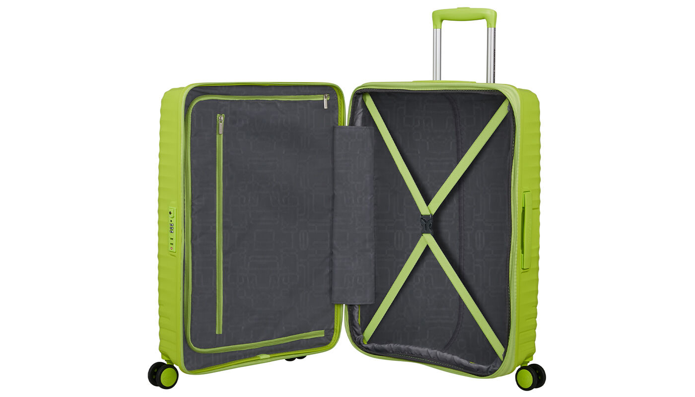 Diablast 68cm Middelgrote ruimbagage Hyper Lime | American