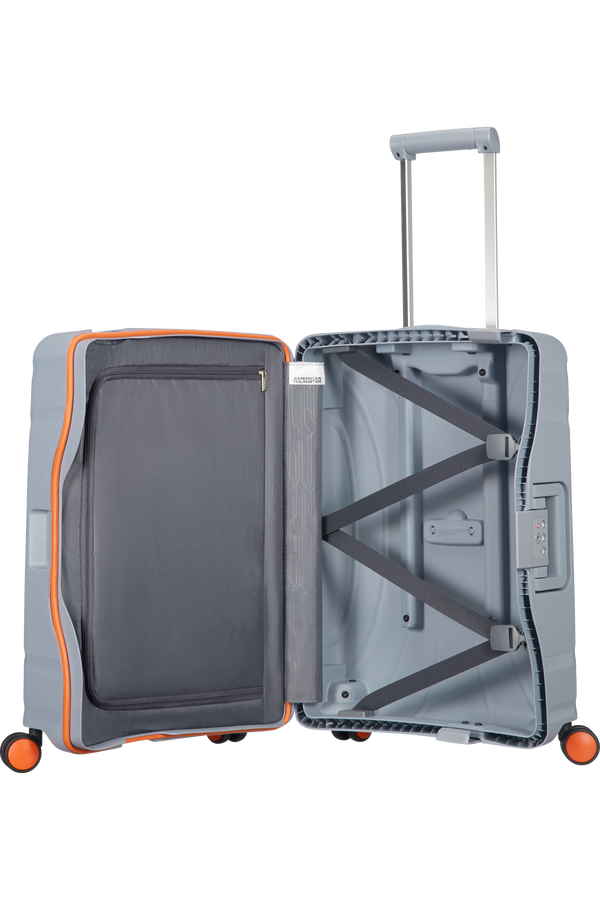 American Tourister Lock'n'Roll Handbagage koffer met 4 wielen 55x40x20cm Volt Grey