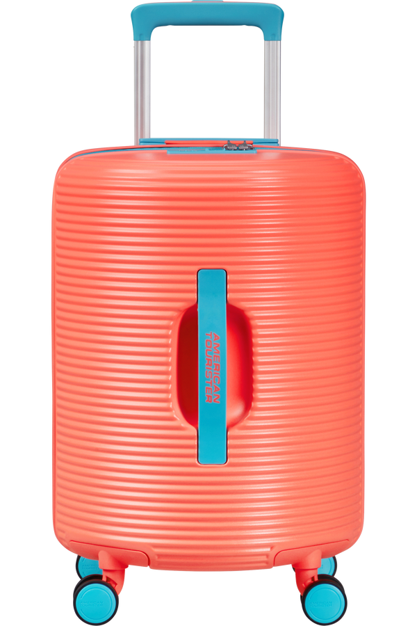 American Tourister Rollio Spinner 52cm  Coral/Blue