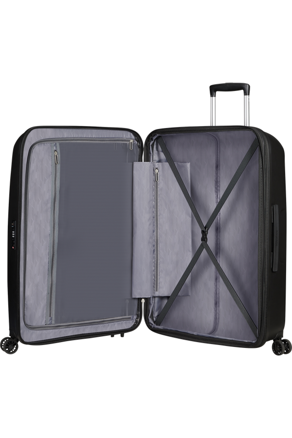 American Tourister Bon Air Dlx Spinner TSA Expandable 75cm  Zwart