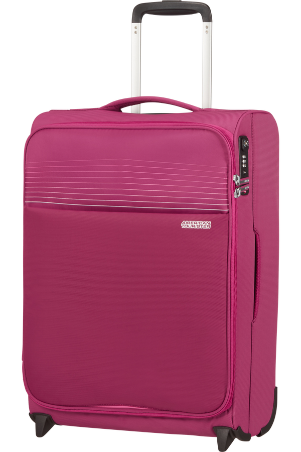 American Tourister Lite Ray Upright TSA 55cm  Magenta Haze