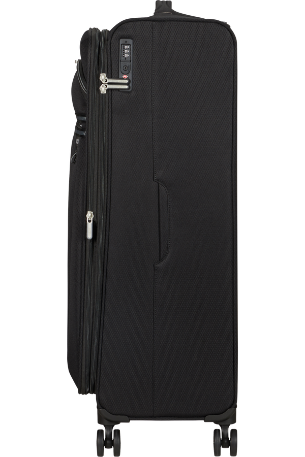 American Tourister Aerospin Spinner Expandable L  Zwart