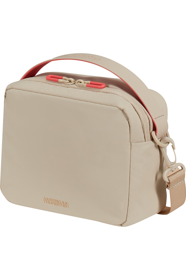 American Tourister Puffypop Pouch  Beige