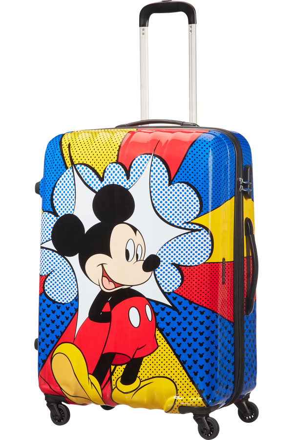 American Tourister Disney Legends Grote koffer met 4 wielen 75cm Mickey Flash Pop