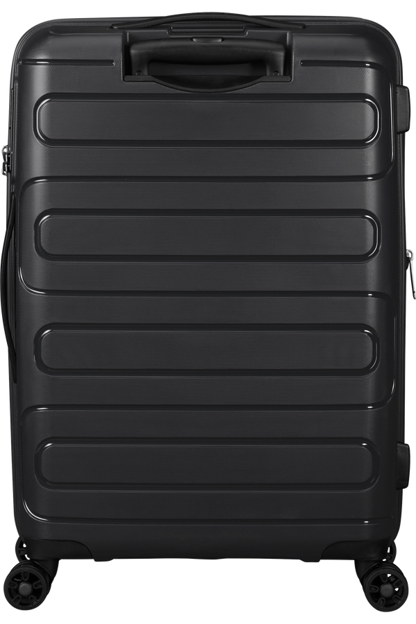 American Tourister Sunside Spinner Expandable 68cm  Zwart American Tourister Sunside Spinner Expandable 68cm  Zwart
