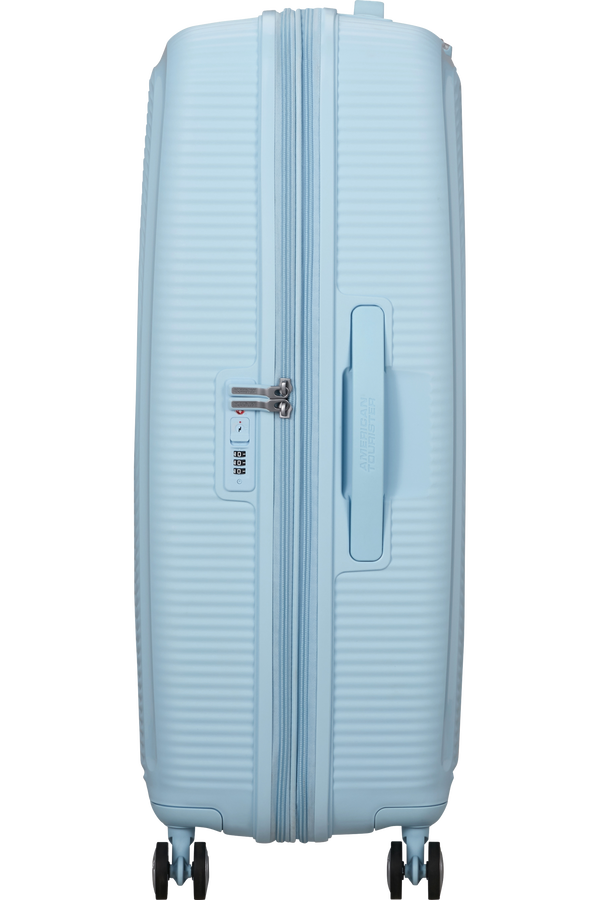 American Tourister SoundBox Spinner TSA Expandable 77cm  Pastel Blue American Tourister SoundBox Spinner TSA Expandable 77cm  Pastel Blue