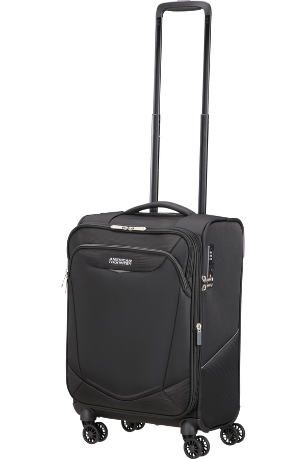 American Tourister SummerRide Spinner Expandable TSA 55cm L35  Zwart American Tourister SummerRide Spinner Expandable TSA 55cm L35  Zwart