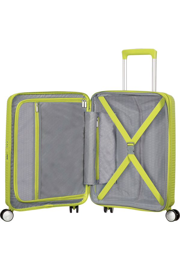 American Tourister Soundbox Spinner uitbreidbaar 55cm Tropical Lime