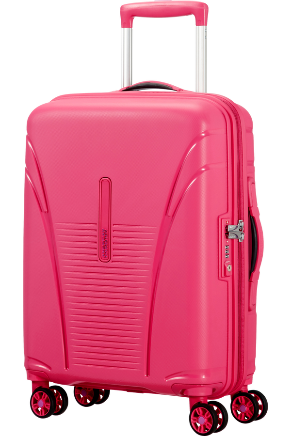 American Tourister Skytracer Handbagage koffer met 4 wielen 40x55x20cm  Lightning Pink