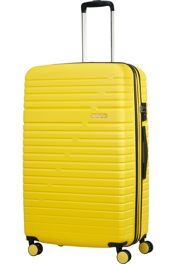 American Tourister Aero Racer Spinner Expandable 79cm  Lemon Yellow American Tourister Aero Racer Spinner Expandable 79cm  Lemon Yellow
