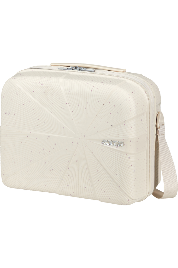 American Tourister StarVibe Beauty Case LTD  Cream Speckles