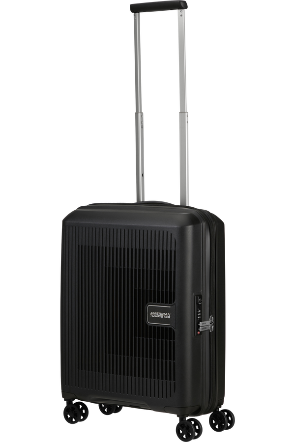 American Tourister Aerostep Spinner 55/20 Exp Tsa 55cm  Zwart