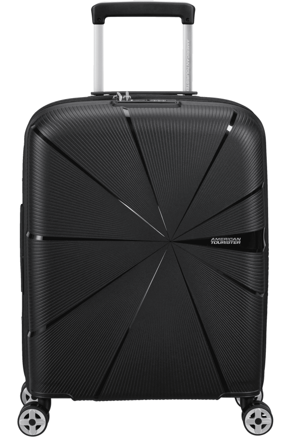 American Tourister Starvibe Spinner Expandable TSA 55cm  Zwart