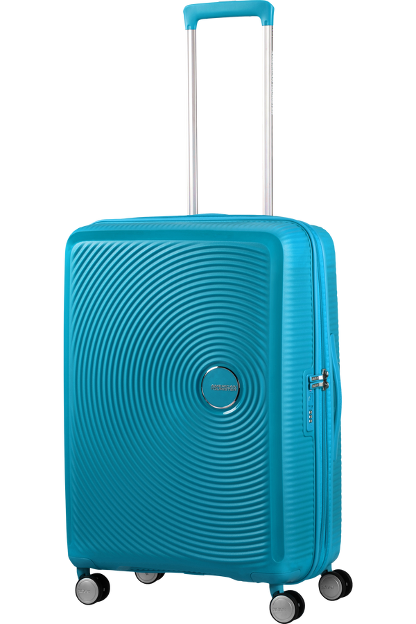 American Tourister Soundbox Spinner uitbreidbaar 67cm Summer Blue