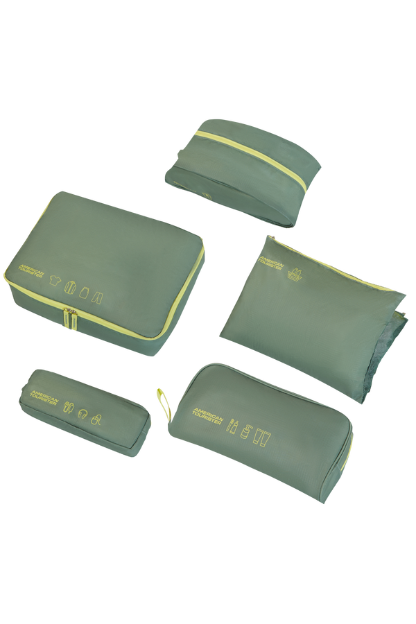 Packing Organisers Set van 5 packing organisers