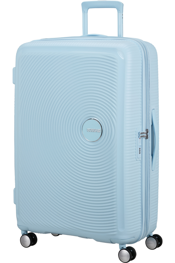 American Tourister SoundBox Spinner TSA Expandable 77cm  Pastel Blue American Tourister SoundBox Spinner TSA Expandable 77cm  Pastel Blue