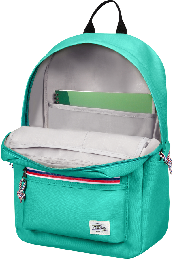 American Tourister UpBeat Backpack Zip  Aqua Green American Tourister UpBeat Backpack Zip  Aqua Green