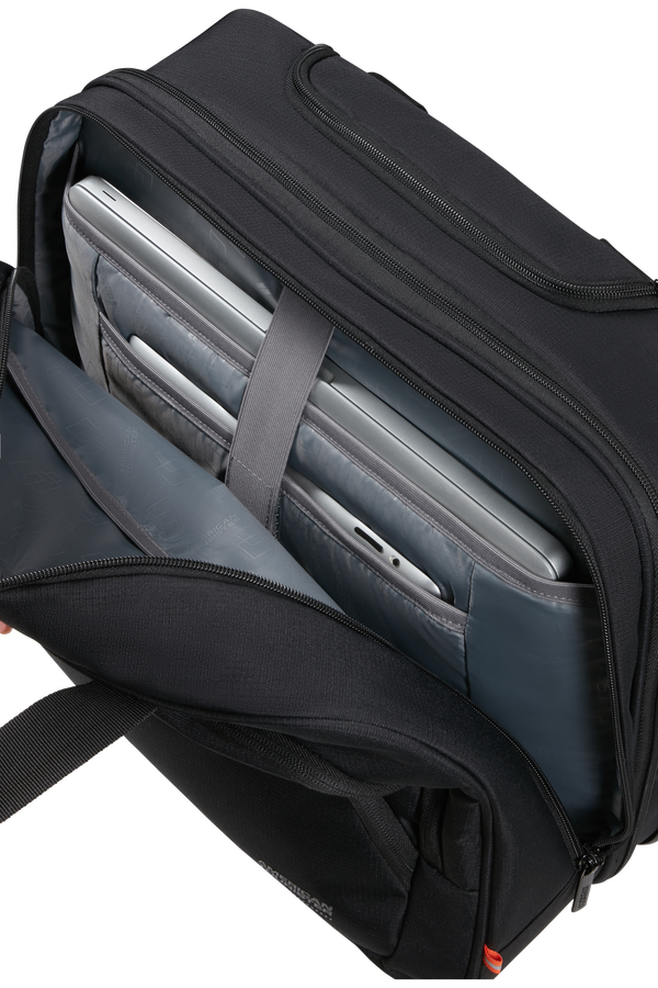 American Tourister At Work Nxt Rolling Tote 15.6'  Zwart