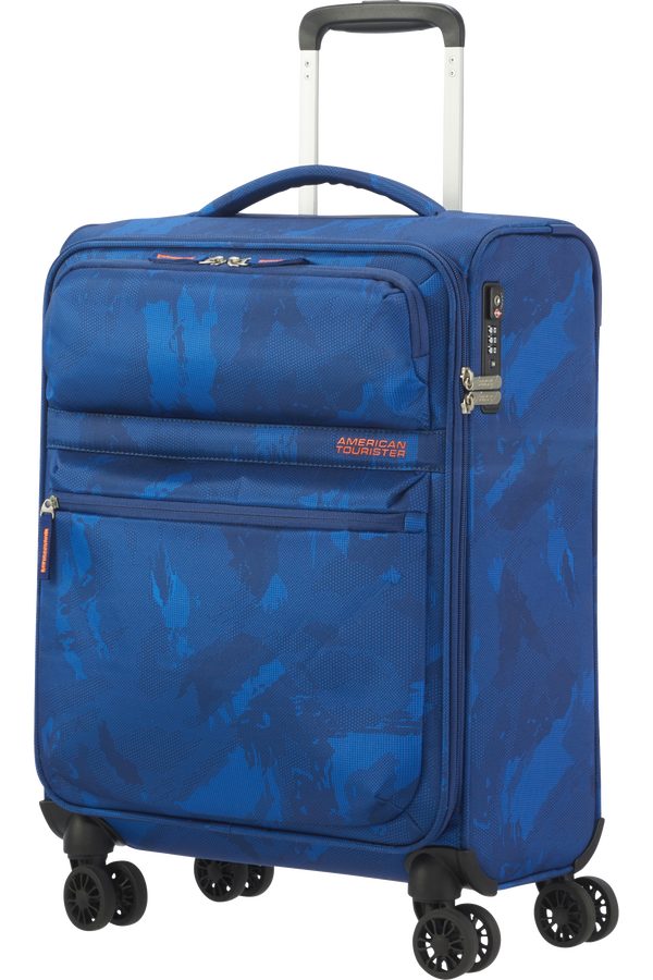 American Tourister Matchup Spinner Print TSA 55cm  Camo Blue