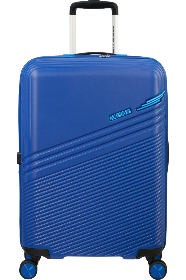 American Tourister Triple Trace Spinner TSA Expandable 67cm  Navy/Blue