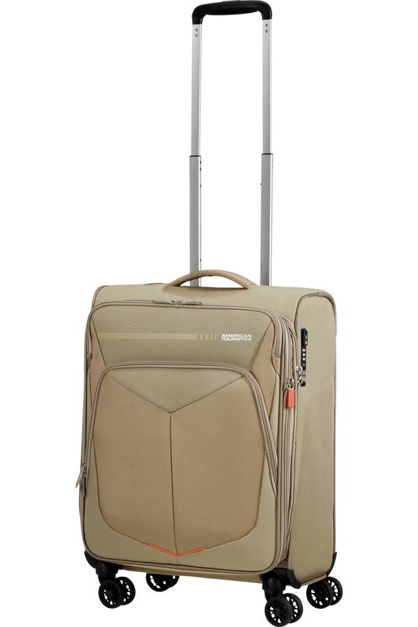 American Tourister Summerfunk Spinner Exp TSA 55cm  Beige