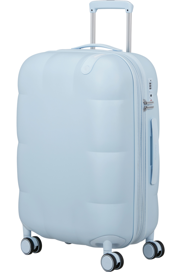 Dreami 67cm Middelgrote ruimbagage | American Tourister Dreami Spinner Exp Tsa 67cm  Blue Dream