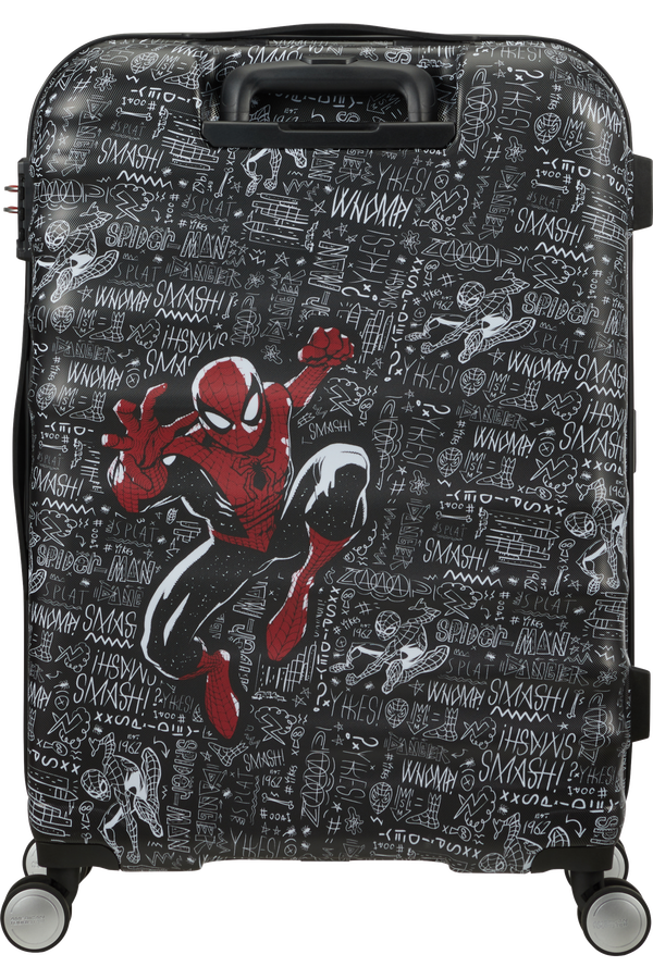 American Tourister Wavebreaker Disney Spinner 67cm  Spiderman Sketch