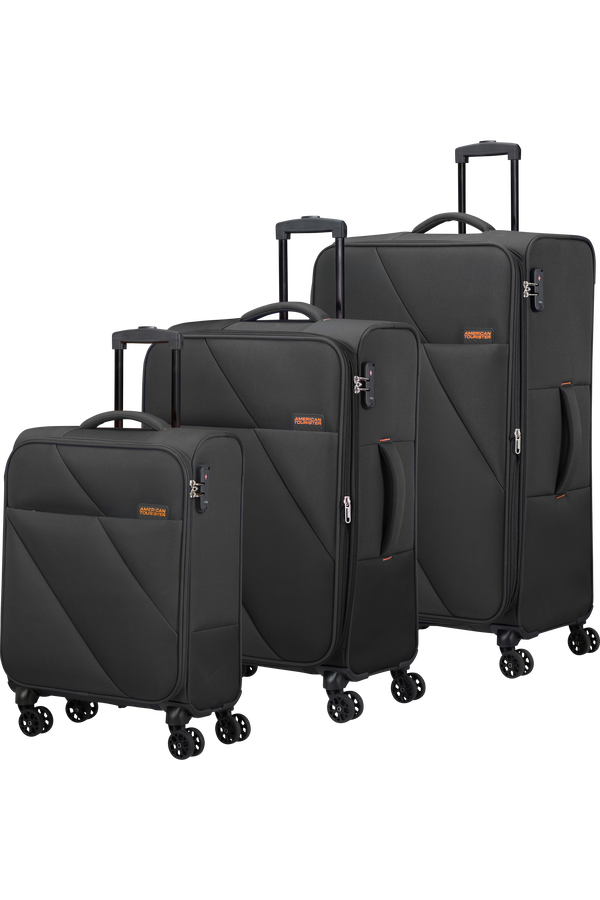 American Tourister Sun Break 3 PC SET A  Zwart