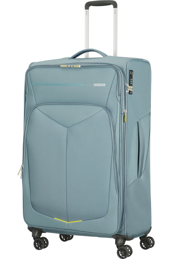 American Tourister Summerfunk Spinner Exp TSA 79cm  Metal Grey American Tourister Summerfunk Spinner Exp TSA 79cm  Metal Grey