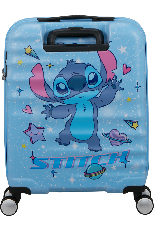 Disney Wavebreaker 55cm Handbagage | American Tourister Disney Wavebreaker Spinner TSA Disney Fl 55cm  Stitch Universe