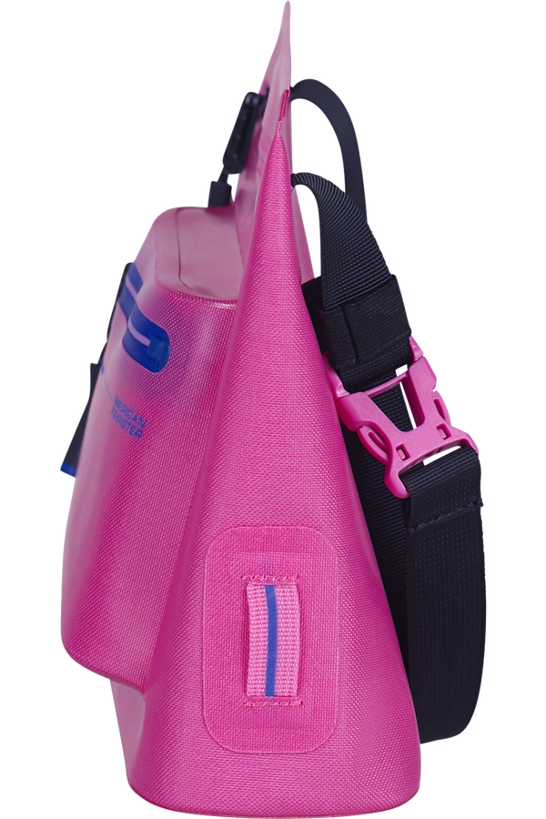 Colourdry M Schoudertas | American Tourister Colourdry Shoulder Bag M  Electric Fuchsia