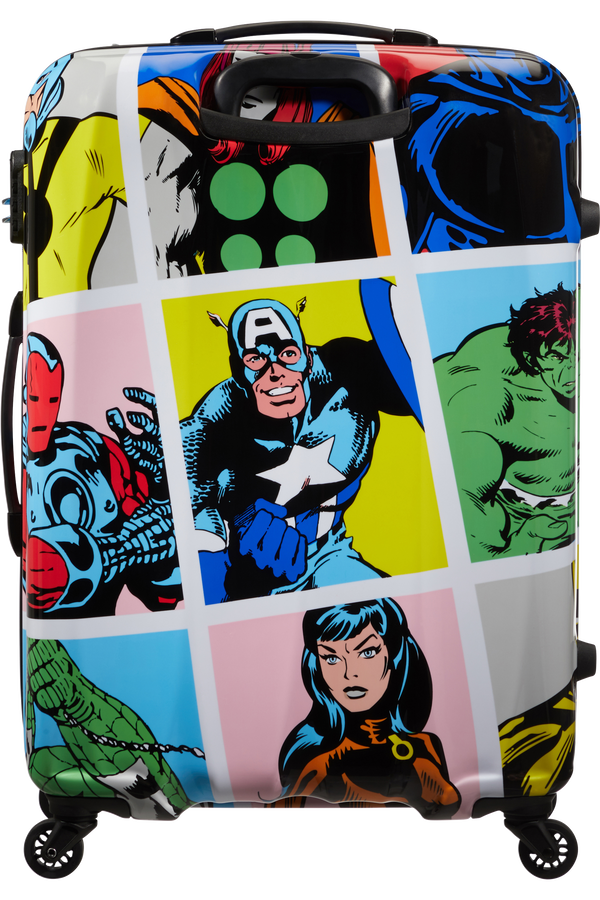 American Tourister Marvel Legends Spinner Alfatwist 75cm  Marvel Pop Art