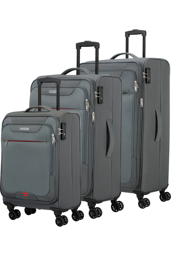 American Tourister Street Roll 3 Pc Set B  Grijs