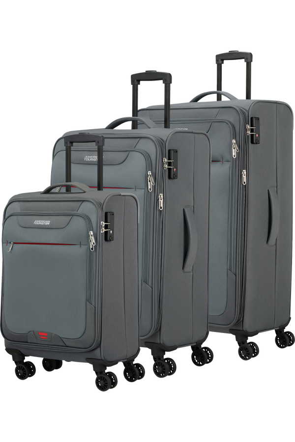 American Tourister Street Roll 3 Pc Set B Grijs