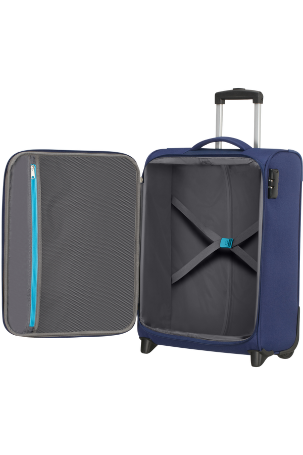 American Tourister Heat Wave Upright 55cm  Combat Navy