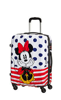 American Tourister Disney Legends Spinner 65cm  Minnie Blue Dots