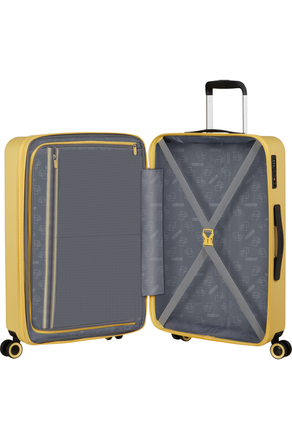 American Tourister Dynabelt Spinner EXP TSA 66cm  Sunny Yellow American Tourister Dynabelt Spinner EXP TSA 66cm  Sunny Yellow