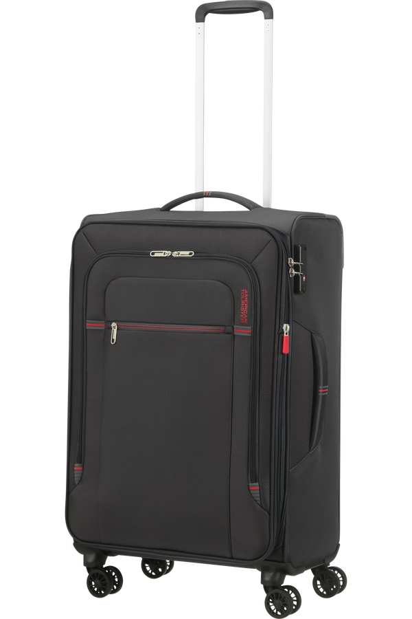 American Tourister Crosstrack Spinner Expandable 67cm  Grey/Red