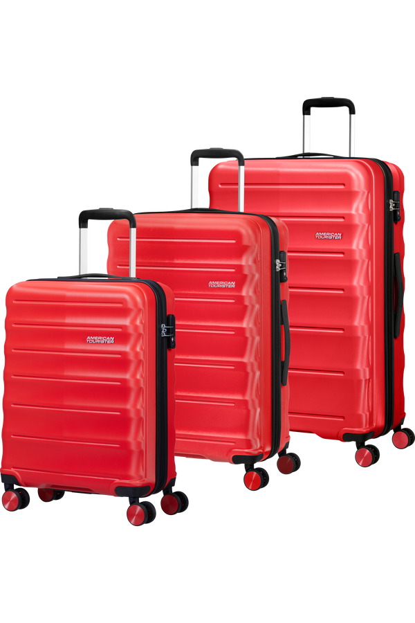 American Tourister Speedlink 3 PC Set A  Rood