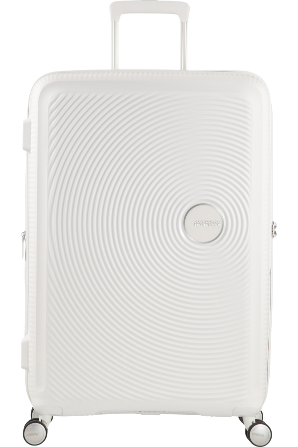 American Tourister Soundbox Spinner uitbreidbaar 67cm Pure White