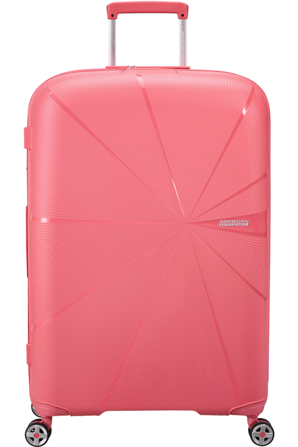 American Tourister Starvibe Spinner Expandable 77cm  Sun Kissed Coral