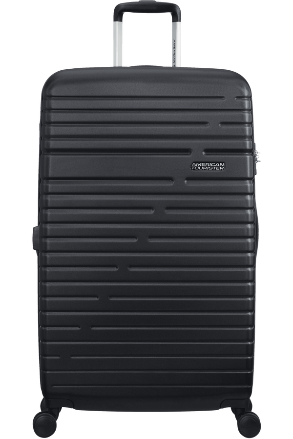 American Tourister Aero Racer Spinner Expandable 79cm Jet Black