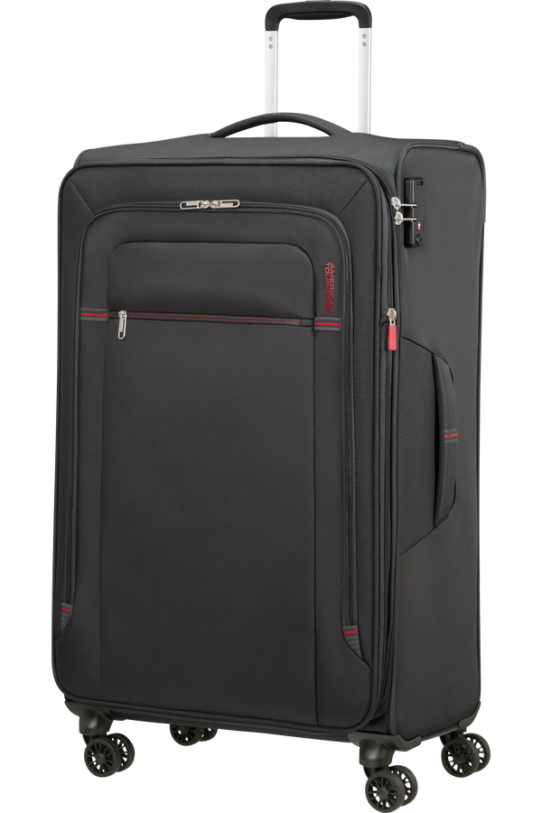 American Tourister Crosstrack Spinner Expandable 79cm  Grey/Red