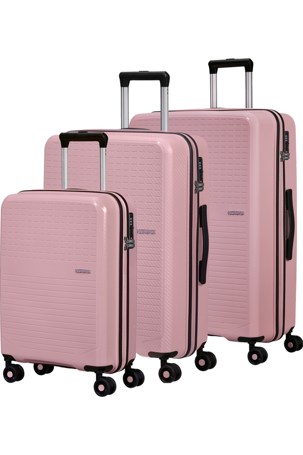 American Tourister Summer Hit Luggage set - 3 Pieces Blossom Pink