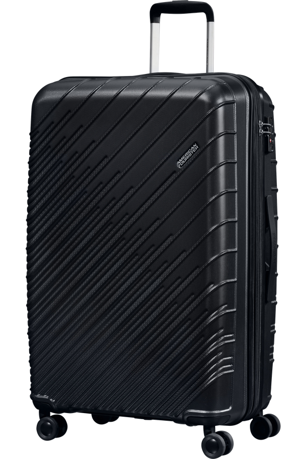 American Tourister Speedstar Spinner 77/28 Exp Tsa  Zwart