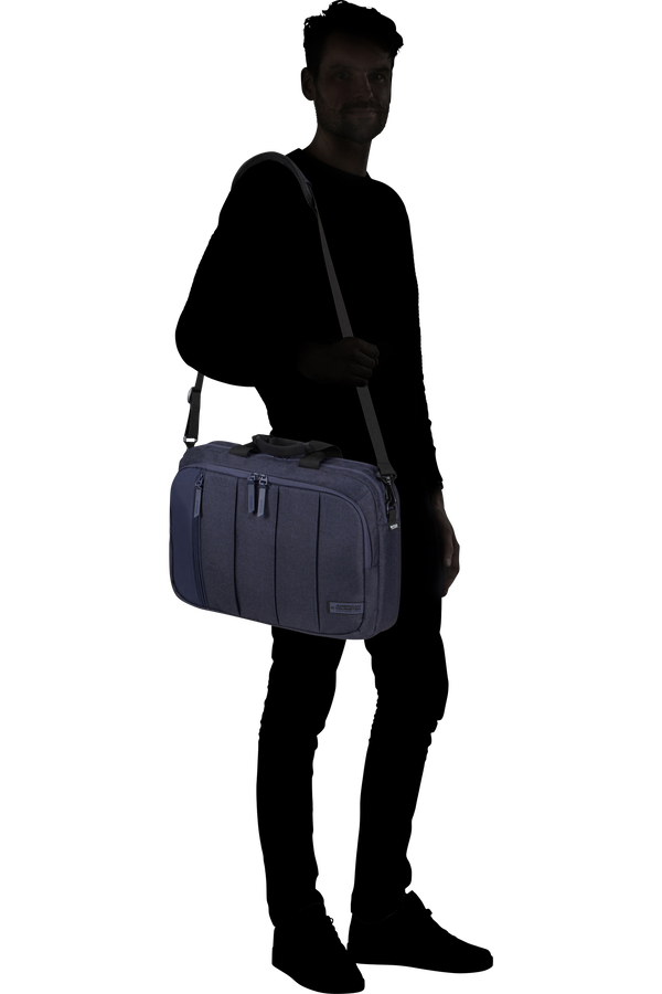 American Tourister Streethero Latop Bag 15.6'  Navy Melange American Tourister Streethero Latop Bag 15.6'  Navy Melange