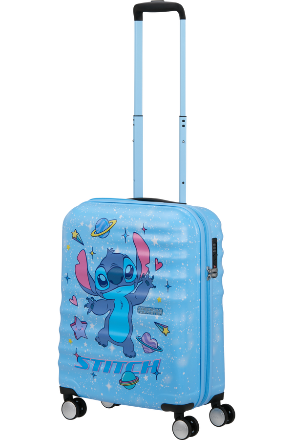 Disney Wavebreaker 55cm Handbagage | American Tourister Disney Wavebreaker Spinner TSA Disney Fl 55cm  Stitch Universe