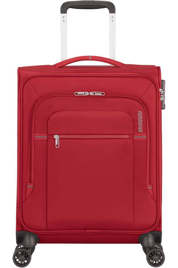 American Tourister Crosstrack Spinner 55cm  Red/Grey